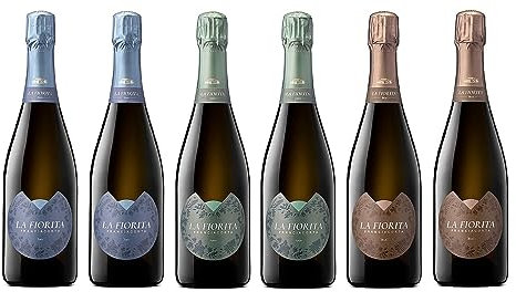 Confezione 6 bottiglie | FRANCIACORTA DOCG LA FIORITA | 3 Tipologie Franciacorta: SATEN | BRUT | DOSAGGIO ZERO - Cantina La Fiorita