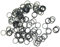 Leichte Trompete Gummi Tuning Tube O Ring Schürze für Trompete Zubehör 50 Stück