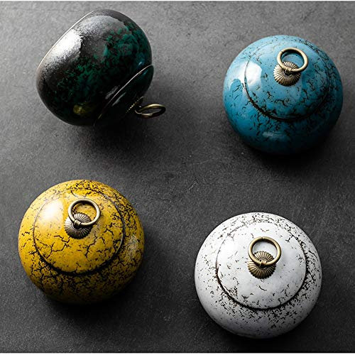 Barattoli Cucina Memorial cremazione Pet Urne, Fatto a Mano Serie Urna - Pet Urn for Cane e Gatto Ashes 10/10 (Color : Four, Size : B)