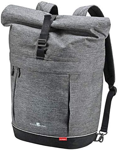 KlickFix 0278GR Freepack Switch Enkele Fietstas, Grey-Black, 18 Liter