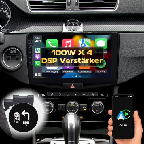DYNAVIN Android Autoradio Navi für VW Passat B7 CC, 10,1 Zoll OEM Radio mit Wireless Carplay und Android Auto | Head-up Display | Inkl. DAB+: D9-2B Premium Flex