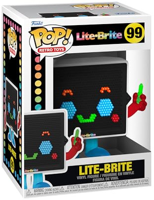Funko Pop! Vinyl: Lite-Brite - Lite Brite Board - Vinyl-Sammelfigur - Geschenkidee - Offizielle Handelswaren - Spielzeug Für Kinder und Erwachsene - Ad Icons Fans - Modellfigur Für Sammler