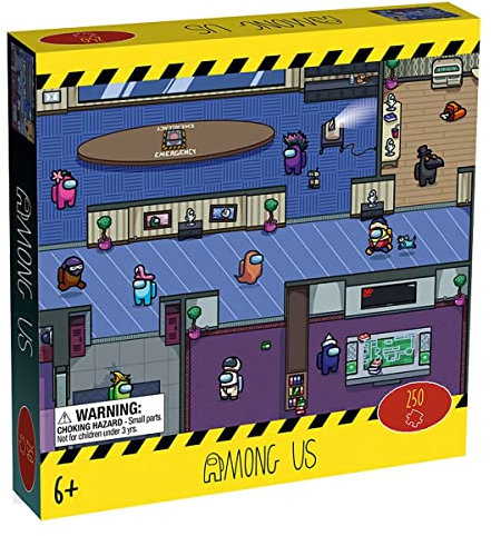 Winning Moves - Puzzle (250 Teile) - Among Us - Among Us Merch - Alter 6+
