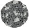 Bodylife Bath & Shower Cap With Terry Cloth Lining Dazzling Zebra's 30cm