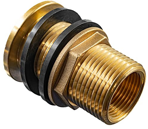 Messing Gewindefittings (Tankdurchführung, 3/4x1/2)