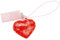 Crystal Puzzle | 3D Mini Herz Rot | Transparentes Design | 14 Teile | Bausatz für Kinder und Erwachsene | HCM Kinzel