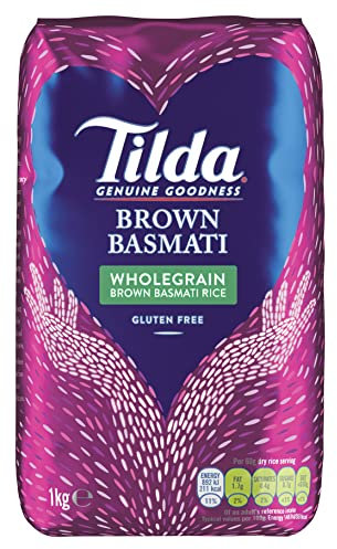 Tilda Brown Basmati Rice 1kg | Your basmati in a New Tasty & Healthy Avatar!