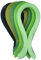 CrafTreat Grüne Quilling-Papierstreifen für Bastelarbeiten – 500 Quilling-Streifen 5 mm – Papier-Quilling zum Dekorieren von Karten, Geschenktüten, Bilderrahmen und Scrapbooking