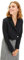 Trendyol Jacket Black Crop Blazer, Giacca Nera, Nero, 46 Donna