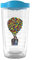 Tervis Disney-Up House Palloncini Bicchiere Isolante a Doppia Parete Realizzato negli Stati Uniti, Plastica, Classico