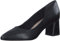 Tamaris Damen Pumps Leder Blockabsatz; BLACK LEATHER/schwarz; 39 EU
