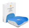 Inphysio Ergonomisches Sitzkissen - Orthopädisches Sitzkissen - Hilft beim Aufrechterhalten der aufrechten Sitzposition - Memory-Kissen - Schmerzlinderung - 45 x 37 x 9cm