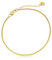 Made by Nami Herren Armband aus Edelstahl Silber/Gold • Minimalistisches Armband Herren • Armbänder für Herren • Silberarmband Männer • Filigrane Cuban Link Chain Armkette (Schlangen Design Gold)