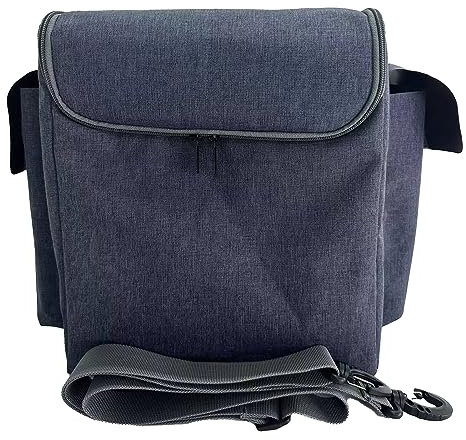 Yaowangan Etui pour JBL Partybox Encore Sac fourre-Tout de Protection Partybox Encore Essential Haut-Parleur Bluetooth Portable Voyage Transport Housse de Rangement avec bandoulière (Bleuté Gris)