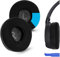 Geekria Sport Cooling-Gel Cuscinetti di ricambio per cuffie JBL JR300/ 300BT, T450BT/T500BT, Tune 500/ 500BT / 510BT / 600BTNC / 520 (nero)