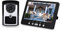 HUIOP 7 Pouces Moniteur HD caméra vidéo Porte téléphone Sonnette système d'interphone Filaire Sonnette caméra,Sonnette