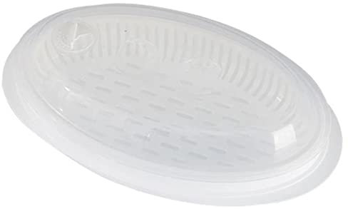 Acfthepiey Steamer Kitchen Microwave Oven Steamer Folding Bowl Container Baking Fish Steam Roaster Bread Food Tool