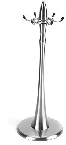 Cooking Utensil Rack,Rotating Kitchen Utensil Stand Stainless Steel Cooking Utensil Holder Rotating Hanging Shelf for Storing Spatula Spoon Scoop