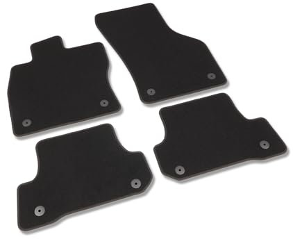 Kovvar Fußmatten passend für Audi A3 8V/8V7 2013-2020 Passend zur Ausführung: 8V Kompakt / 8V7 Cabriolet | Qualität: Comfort