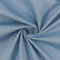 Baumwollstoff Popeline, 100% Baumwolle, Stoff zum Nähen, uni rauchblau (Länge am Stück: ab 50cm / Breite: 148cm)