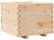 vidaXL Fioriera da Giardino 60x60x49,5 cm in Legno Massello di Pino, fioriera, fioriera da Patio, fioriera per Erbe, fioriera da Esterno, fioriera