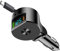 Schnelles USB-Autoladegerät, Autotelefonladegerät mit einziehbarem Kabel | Schnellladendes automatisches USB-Handy-Ladegerät | Kleinwagen-Adapter mit LED-Intelligenz-Digitalanzeige für SUVs, LKWs, Lim