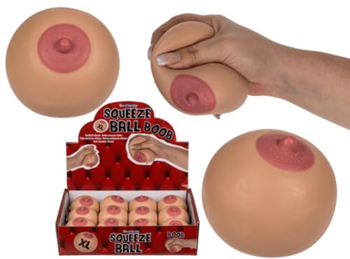 LND Gifts Stress Ball Boob