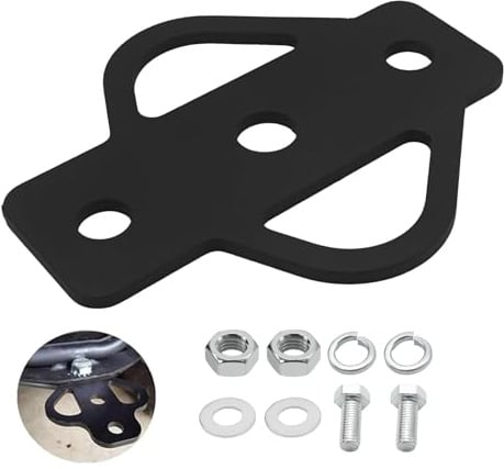 MospdyGear 3-Wege-Anhängerkupplungsadapter, Kompatibel mit Rasentraktoren, ATVs und Golfwagen, Ideal für zuverlässiges Ziehen und Vielseitige Anwendungen