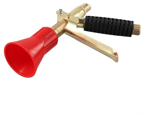 Tête de pulvérisation rotative en cuivre haute pression pour insecticides fongicides débit d'eau réglable 30 cm (style court)