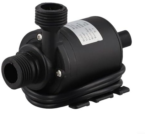 DC 12V Submersible Pump 5m Lift für ultra Quiet Fish Tank DC(DC12V) | Brushless motor, für für ultra quiet operation, 5m max lift, DC 12V input, für ideal for fish tanks