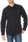 Amazon Essentials Men's Regular-Fit Long-Sleeve Casual Poplin Shirt, Black, XL