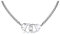 FindChic Damen Panzerkette mit Handschnellen Anhänger Handschellen Statement Kette mit Geschenkebox für Weihnachten Geburtstag…
