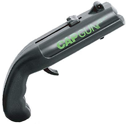 FishSmooth Cap Gun Bottle Opener Beer Openers, Launcher Shooter Black
