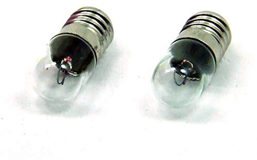 POPESQ® 2 Stk. x Glühlampe E10 Lichtbirne 12V 100mA 1.2W #A3743