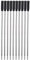 Cross Compatible Ink Pen Refills - 10 Pack (Black, Blue) - Medium Nib for Parker, Cross & Swarovski Ballpoint Pens