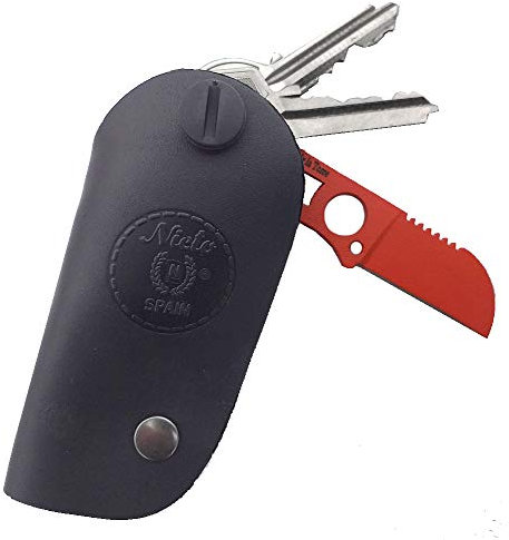 MIGUEL NIETO cuchillo SOS R.12RF con hoja en acero MOVA 1.4116. Incluye funda de Cuero