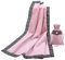 BLESSUME Witch Velvet Altar Tarot-Tischdecke und Beutel, quadratisch, Wahrsagungstuch, Rosa