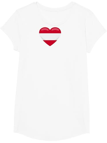 Österreich Flagge Austria Land Österreicher Wien Deko T-Shirt
