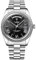 CADISEN Automatik Uhr Herren MIYOTA 8285 Mechanische Automatikuhr Saphirglas Und Edelstahlarmband Uhr (Schwarz)