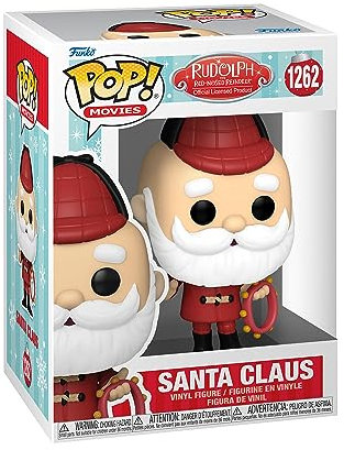 Funko POP! Movies: Rudolph - Santa Claus - (Off Season) - Rudolph The Red-Nosed Reindeer - Vinyl-Sammelfigur - Geschenkidee - Offizielle Handelswaren - Spielzeug Für Kinder Und Erwachsene