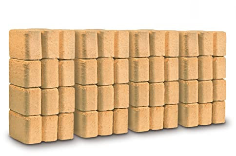 BURGMACHER Hartholzbriketts 10kg - 20kg - 30kg - 60kg - 90kg - 480kg - 960kg (Hartholz RUF Eco, 40kg)