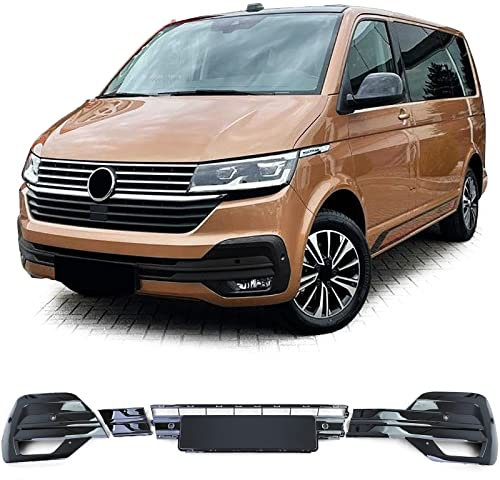 Nebelscheinwerfer Blenden Schwarz Glanz für VW T6.1 Bus Transporter ab 19
