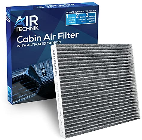 AirTechnik KB3Z19N619A Filtro aria abitacolo con carbone attivo | Adatto per Ford Ranger EcoBoost 2019-2022