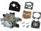 Carburatore + set di membrana per motosega da 45 52 58 ccm compatibile con Fuxtec, Scheppach, Hyundai, Brast, Einhell, Rotenbach, Hecht, Güde, AL-KO, ProGreen, Hanseatic, Riwall, Asgatec, Daye