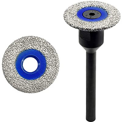 SHDIATOOL Mini-Diamant-Sägeblätter 30mm Trennscheibe für Marmor, Granit, Stein, Beton, Mauerwerk am Bohrer 2pcs