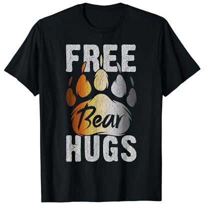 Bear Paw, Bear Flag, Gay Bear Pride, Bear Community T-Shirt