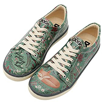 DOGO Sneaker - Spirit Animal- Vegan Atmungsaktiv Mehrfarbig Damen Sneaker