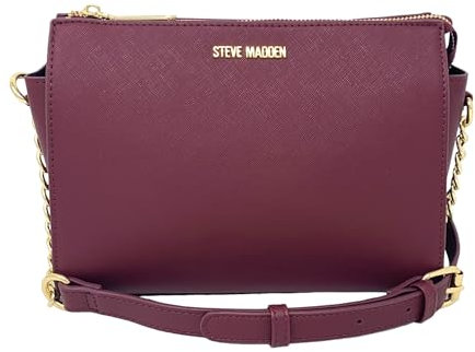 Steve Madden Damen Blexi Crossbody Bag (Wine), Wein, Einheitsgröße