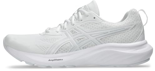 ASICS Men's Gel-Contend 9 Running Shoes, White/Glacier Grey, 9.5