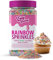 Easy Yummy Vermicelles Arc-en-Ciel paillettes (700g), pour gâteaux aux couleurs naturelles